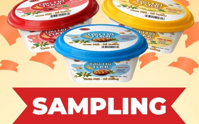 CHƯƠNG TRÌNH SAMPLING TÀU HŨ TƯƠI CAO CẤP MR LEE - LAN TỎA TRẢI NGHIỆM “CHUẨN VỊ - SẠCH - LÀNH"